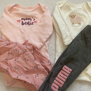 3-6m Baby Girl outfits